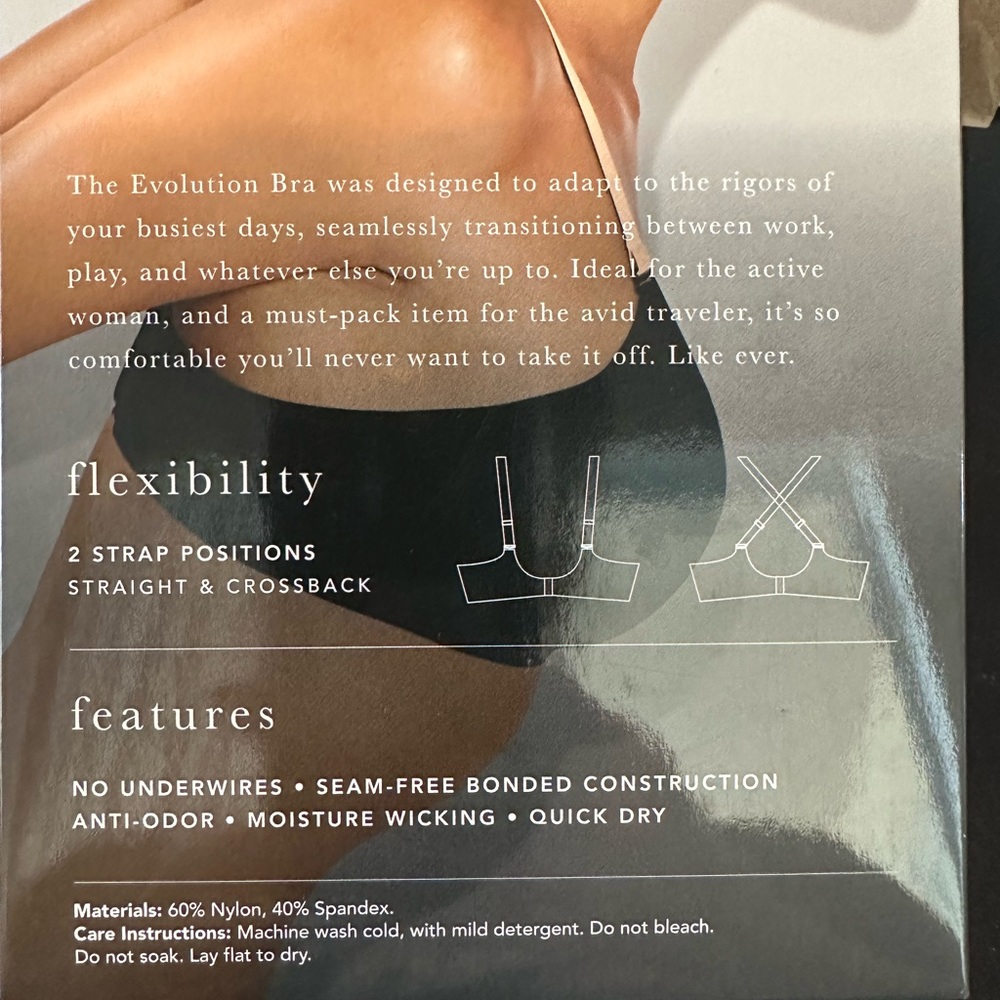 Nwot Knix Reversible Wireless Evolution Bra, 36dd - image 2